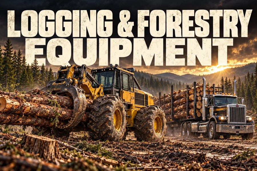 Logging & Forestry Equipment Logging & Forestry Equipment category illustration