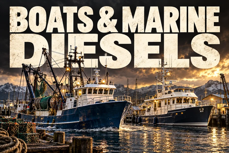 Boats & Marine Diesels category illustration