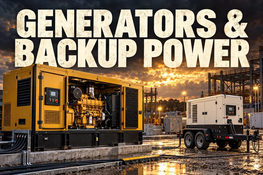 Generators & Backup Power category illustration