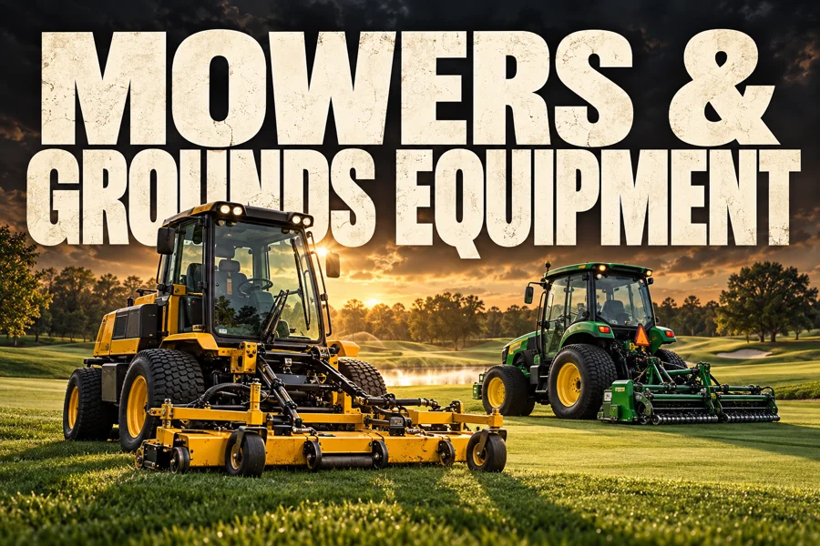 Mowers & Grounds Equipment category illustration