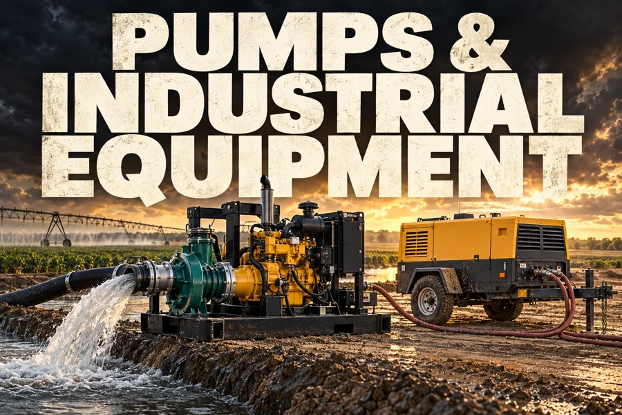 Pumps & Industrial Equipment category illustration