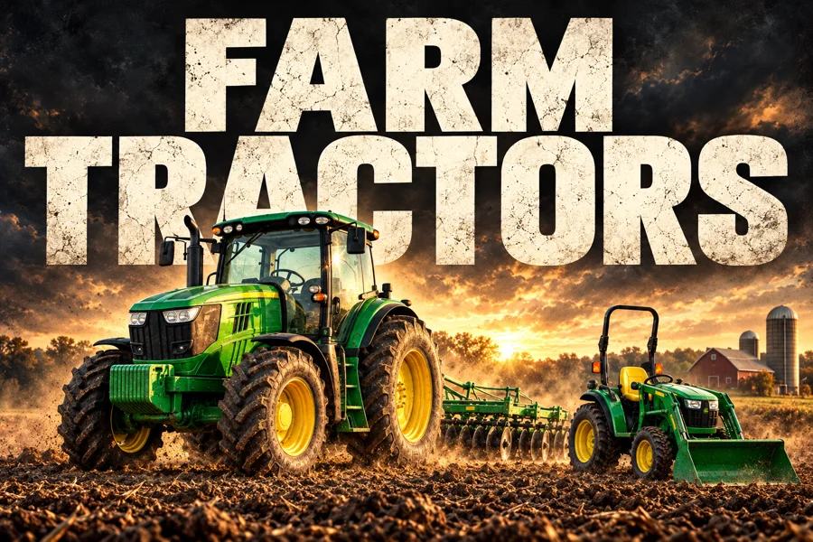 Farm Tractors category illustration