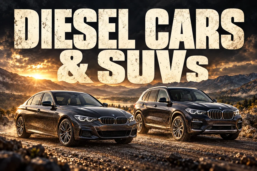 Diesel Cars & SUVs category illustration