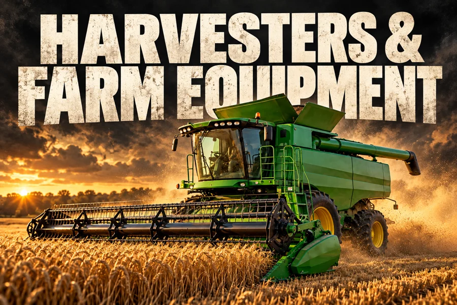 Harvesters & Farm Equipment category illustration