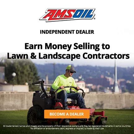 AMSOIL Dealer opportunities serving lawn-care and landscaping contractors in Maryland