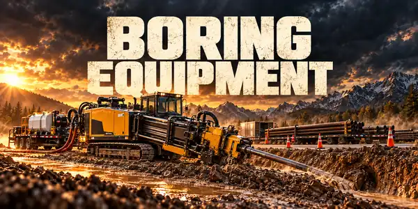 Boring Equipment — construction & earthmoving guide