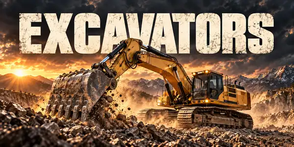 Excavators — construction & earthmoving guide