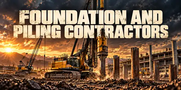 Foundation And Piling Contractors — construction & earthmoving guide