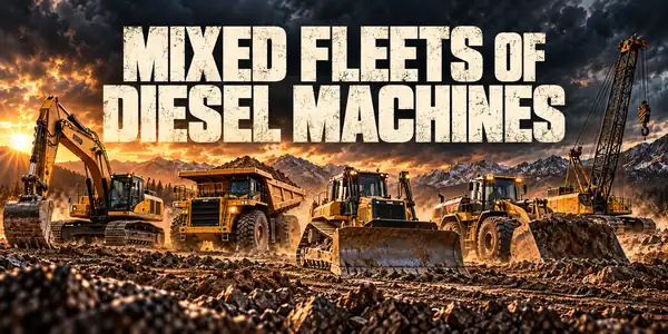 Mixed Fleets Of Diesel Machines — construction & earthmoving guide