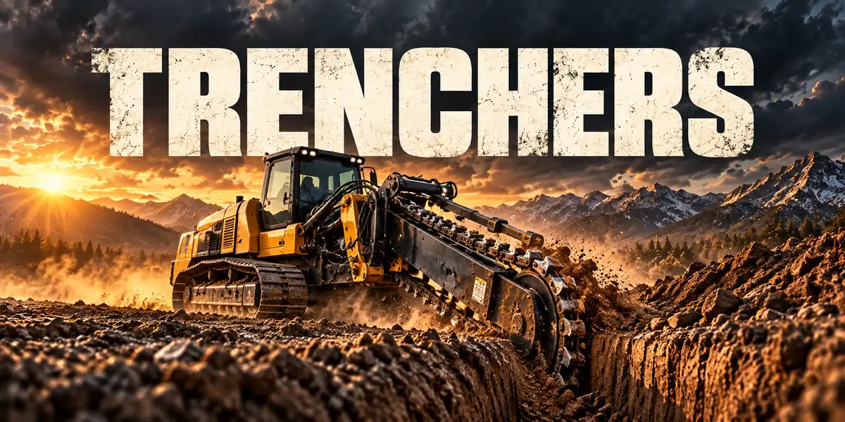 Trenchers Trenchers — construction & earthmoving guide