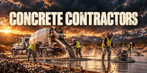Concrete Contractors — dump trucks & concrete trucks guide