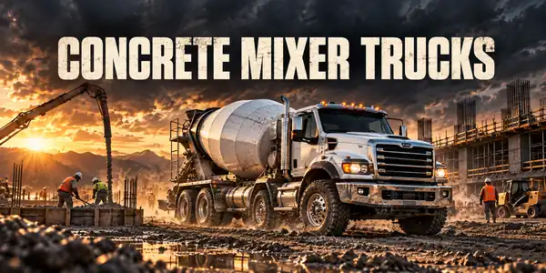 Concrete Mixer Trucks — dump trucks & concrete trucks guide