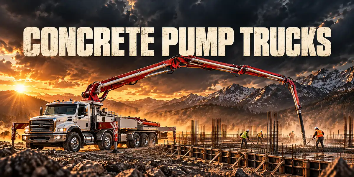 Concrete Pump Trucks — dump trucks & concrete trucks guide