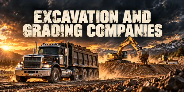 Excavation And Grading Companies Excavation And Grading Companies — dump trucks & concrete trucks guide