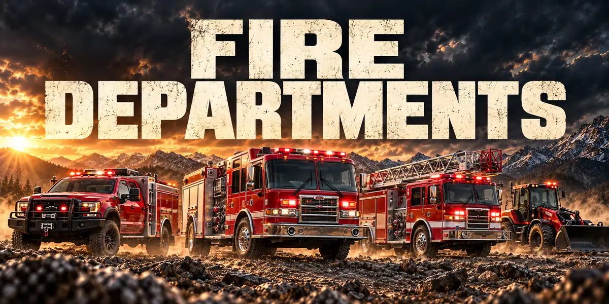 Fire Departments — emergency & municipal vehicles guide