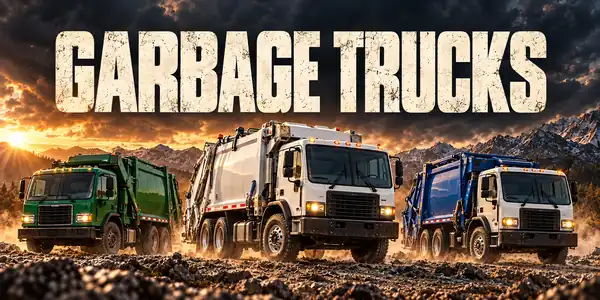 Garbage Trucks — emergency & municipal vehicles guide