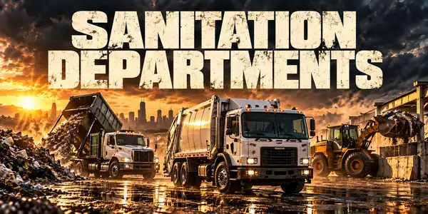 Sanitation Departments — emergency & municipal vehicles guide
