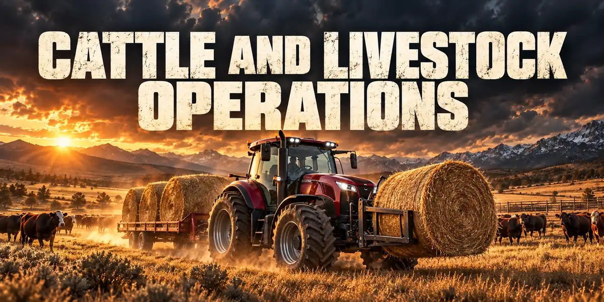 Cattle And Livestock Operations — farm tractors guide