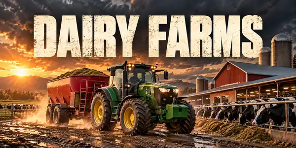 Dairy Farms — farm tractors guide