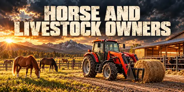 Horse And Livestock Owners — farm tractors guide
