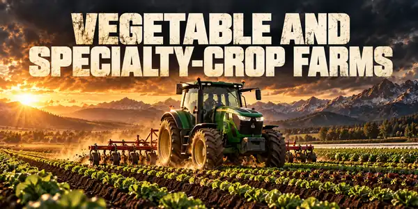Vegetable And Specialty Crop Farms — farm tractors guide