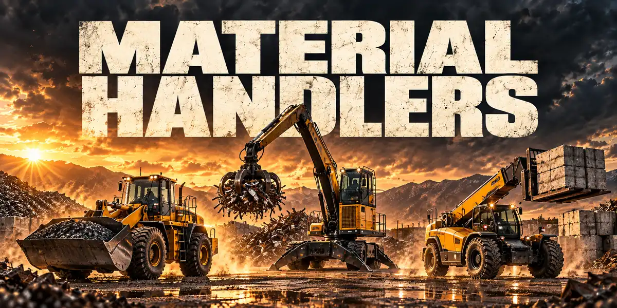 Material Handlers — forklifts & yard equipment guide
