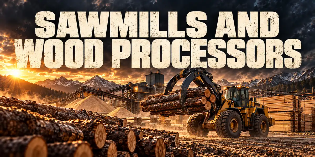 Sawmills And Wood Processors — forklifts & yard equipment guide