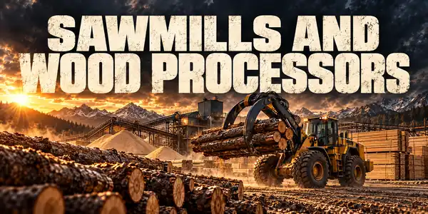 Sawmills And Wood Processors — forklifts & yard equipment guide