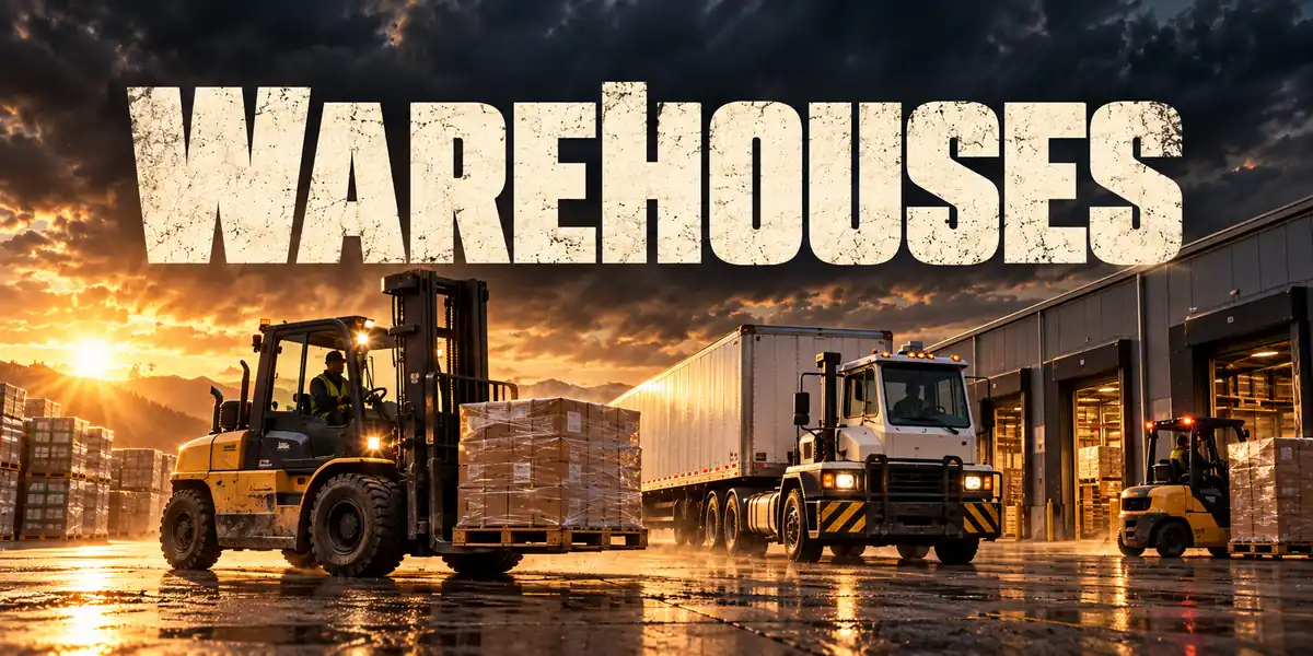 Warehouses Warehouses — forklifts & yard equipment guide