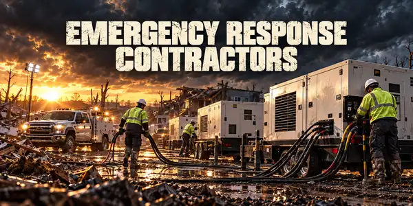 Emergency Response Contractors — generators & backup power guide