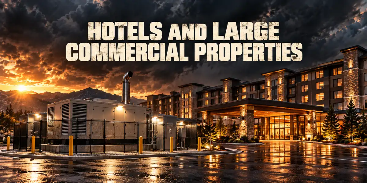Hotels And Large Commercial Properties — generators & backup power guide