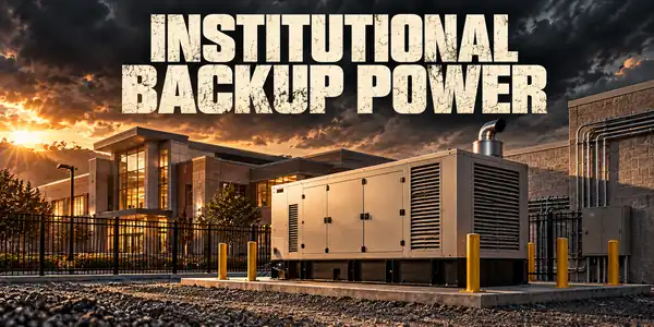 Institutional Backup Power — generators & backup power guide