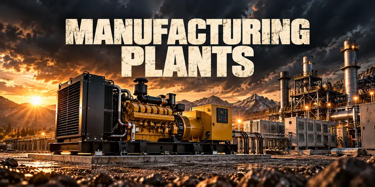 Manufacturing Plants Manufacturing Plants — generators & backup power guide