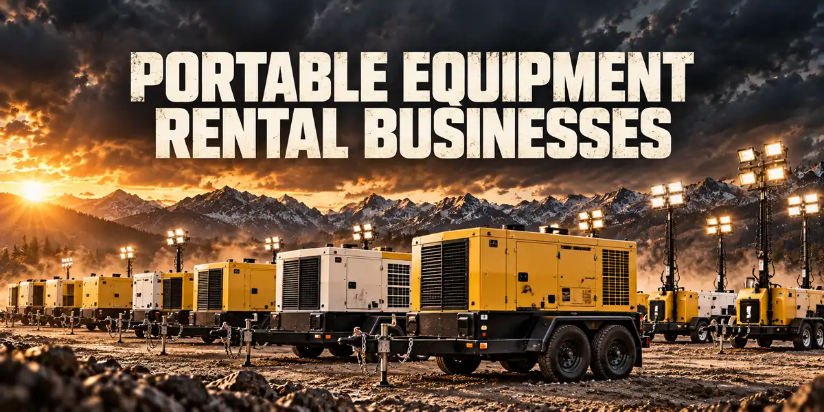 Portable Equipment Rental Businesses Portable Equipment Rental Businesses — generators & backup power guide