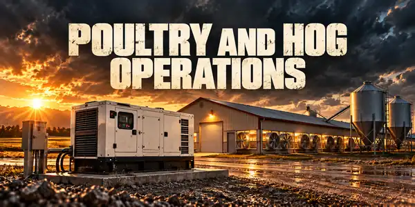 Poultry And Hog Operations — generators & backup power guide