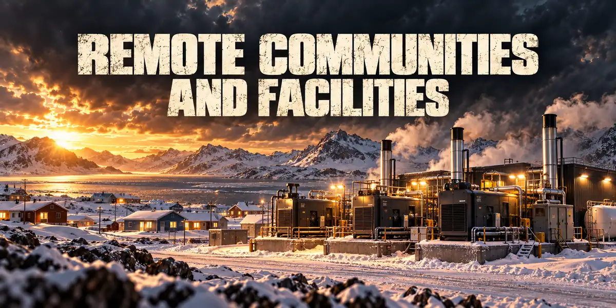 Remote Communities And Facilities — generators & backup power guide