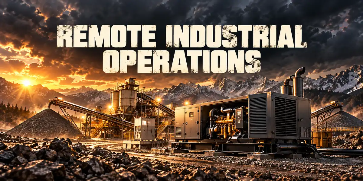 Remote Industrial Operations Remote Industrial Operations — generators & backup power guide
