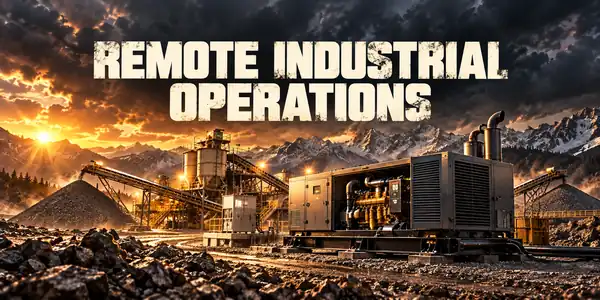 Remote Industrial Operations — generators & backup power guide