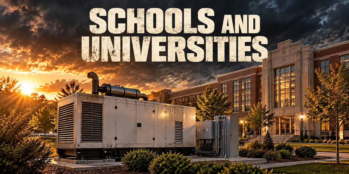 Schools And Universities Schools And Universities — generators & backup power guide