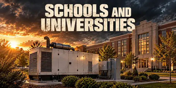 Schools And Universities — generators & backup power guide
