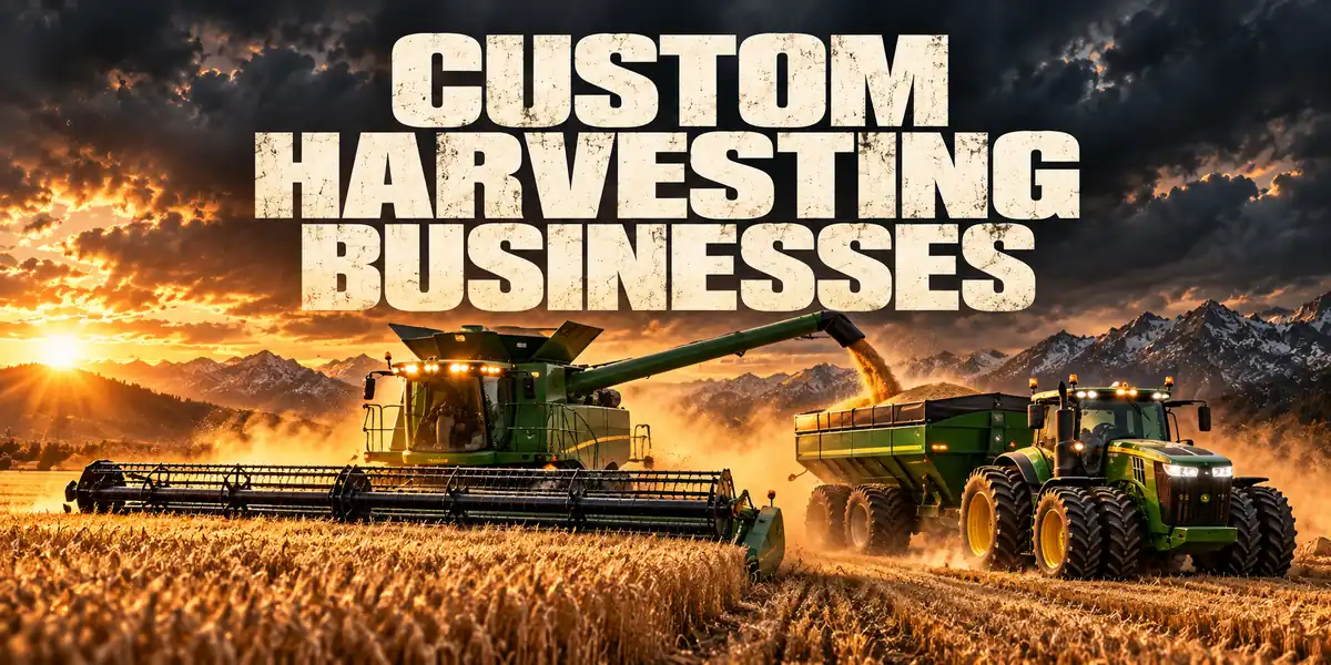 Custom Harvesting Businesses — harvesters & farm equipment guide