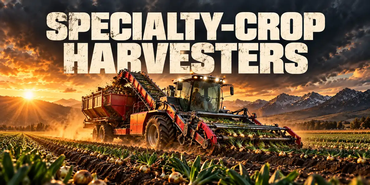 Specialty Crop Harvesters Specialty Crop Harvesters — harvesters & farm equipment guide
