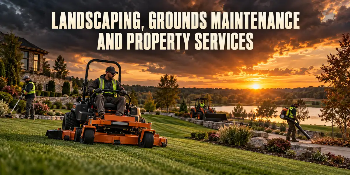 Landscaping Grounds Maintenance And Property Services — industry guides guide