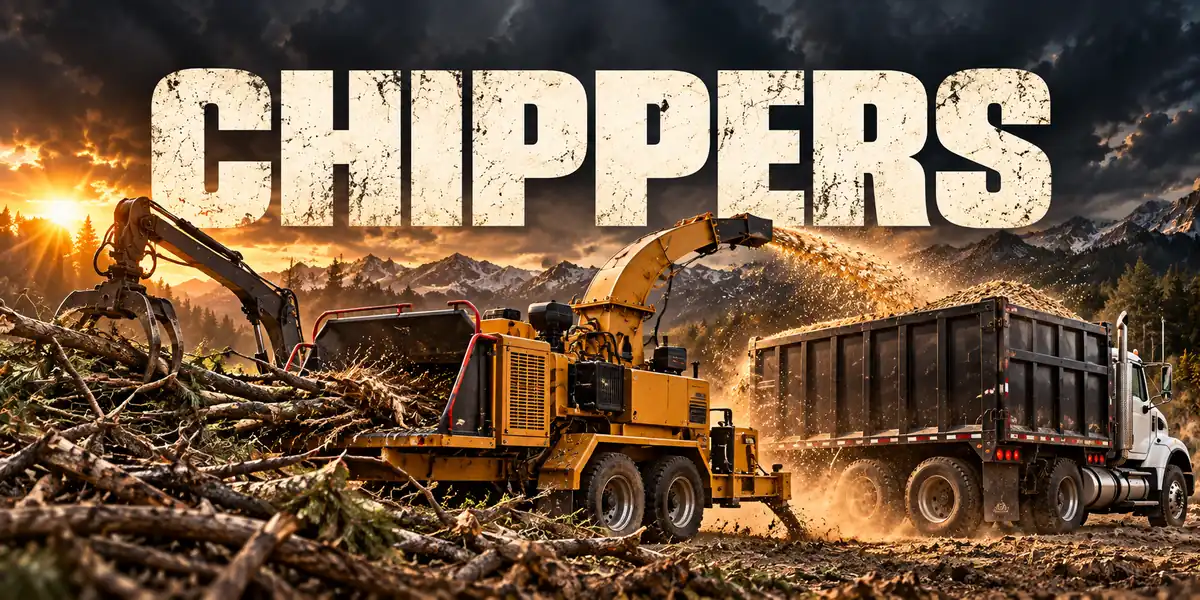 Chippers — logging & forestry equipment guide