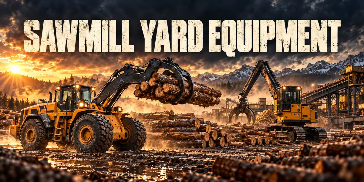 Sawmill Yard Equipment — logging & forestry equipment guide
