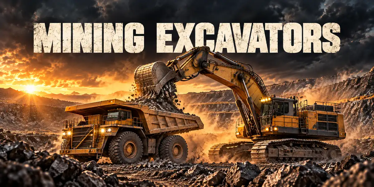 Mining Excavators — mining & quarry equipment guide