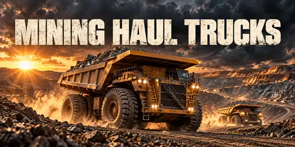 Mining Haul Trucks — mining & quarry equipment guide