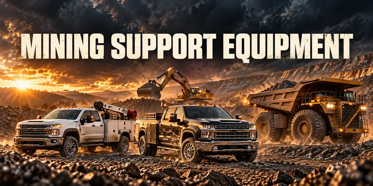 Mining Support Equipment — mining & quarry equipment guide