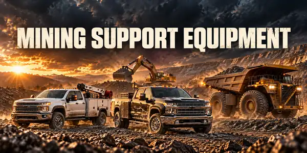 Mining Support Equipment — mining & quarry equipment guide