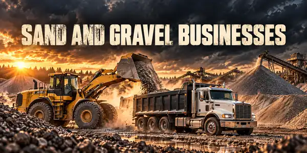 Sand And Gravel Businesses — mining & quarry equipment guide
